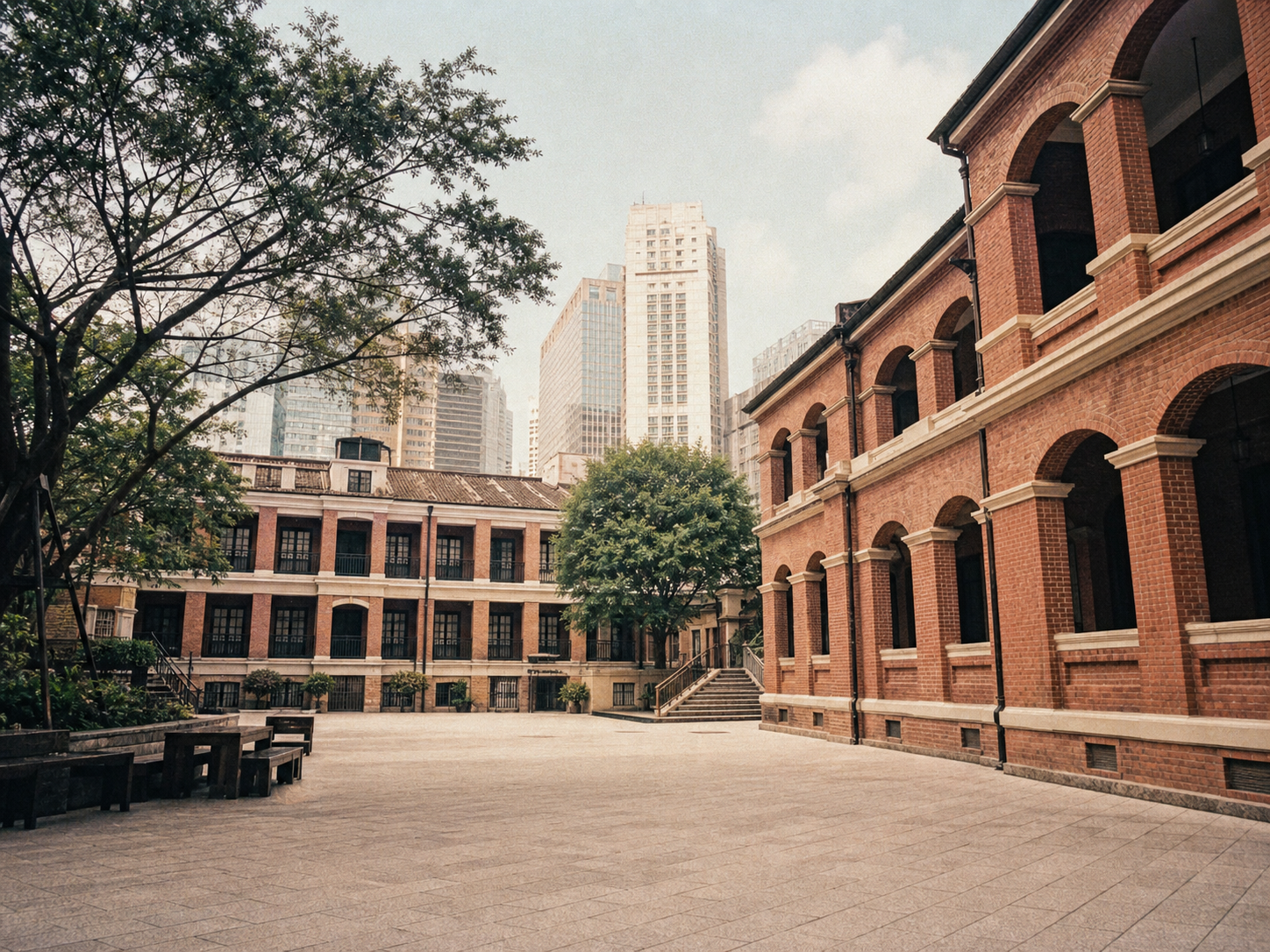 中环大馆红砖建筑