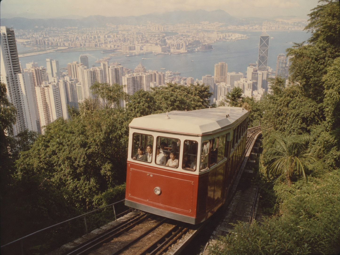 太平山顶与香港 skyline